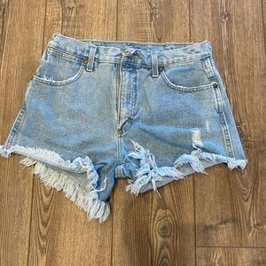 Wrangler jean shorts